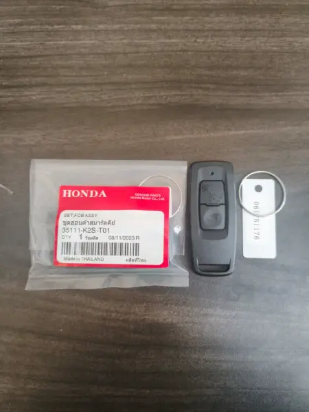 Paket Kunci Hilang Total: Remote Keyless Honda Stylo 160 K2F (2024–2026) + Program (1 Kunci) detail 1