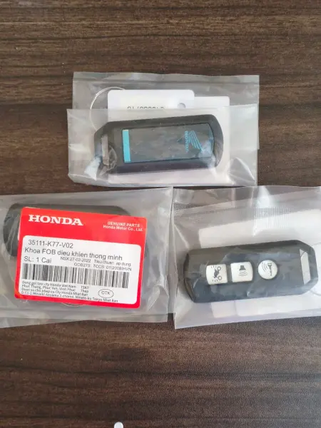 Paket Kunci Hilang Total: Remote Keyless Honda PCX 150 K97 (2017–2021) + Program (2 Kunci) detail 1