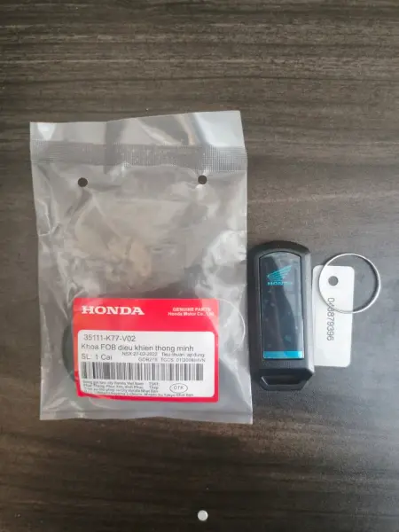 Paket Kunci Hilang Total: Remote Keyless Honda PCX 150 K97 (2017–2021) + Program (1 Kunci) detail 2