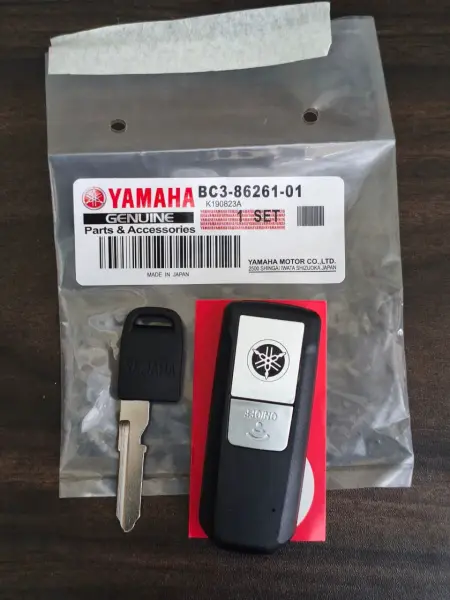 Paket Kunci Hilang Total: Remote Keyless Yamaha TMAX 530 / 560 + Program SCU (1 Kunci) detail 1