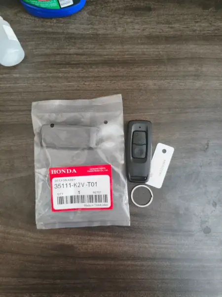 Paket Kunci Hilang Total: Remote Keyless Honda Vario 125 K2V (2022–2026) + Program (1 Kunci) detail 3